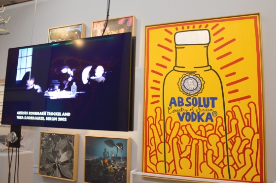 Absolut Vodka by Keith Haring, Spritmuseum